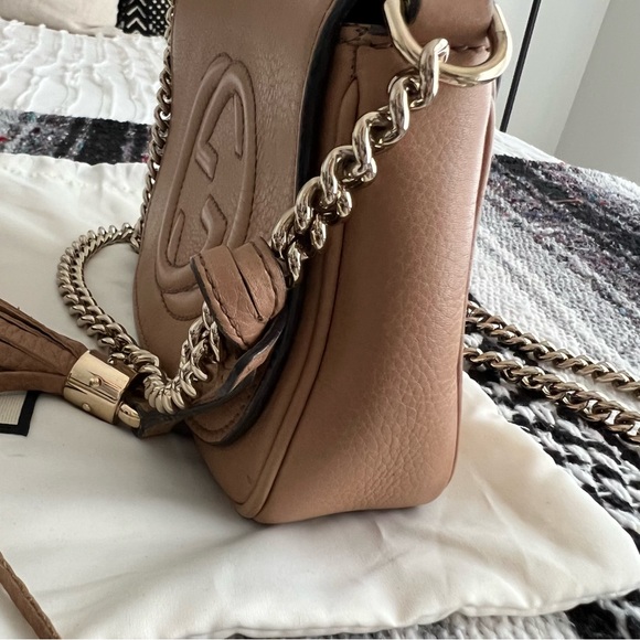 RARE Gucci Soho Tassel Crossbody Bag! - Picture 14 of 16